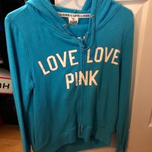 Pink set with sweatshirt and pants